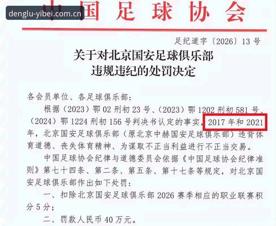 3大警示信号：足协第三批禁足名单揭示的行业乱象与4个关键反思